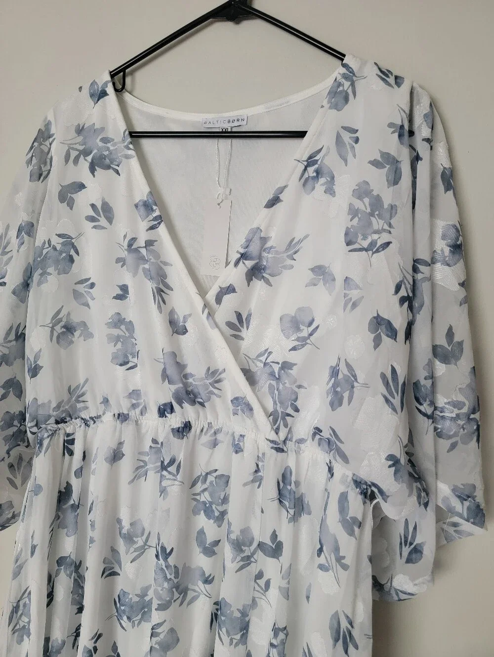 NWT Baltic Born Luca Jacquard Kimono Maxi Dress